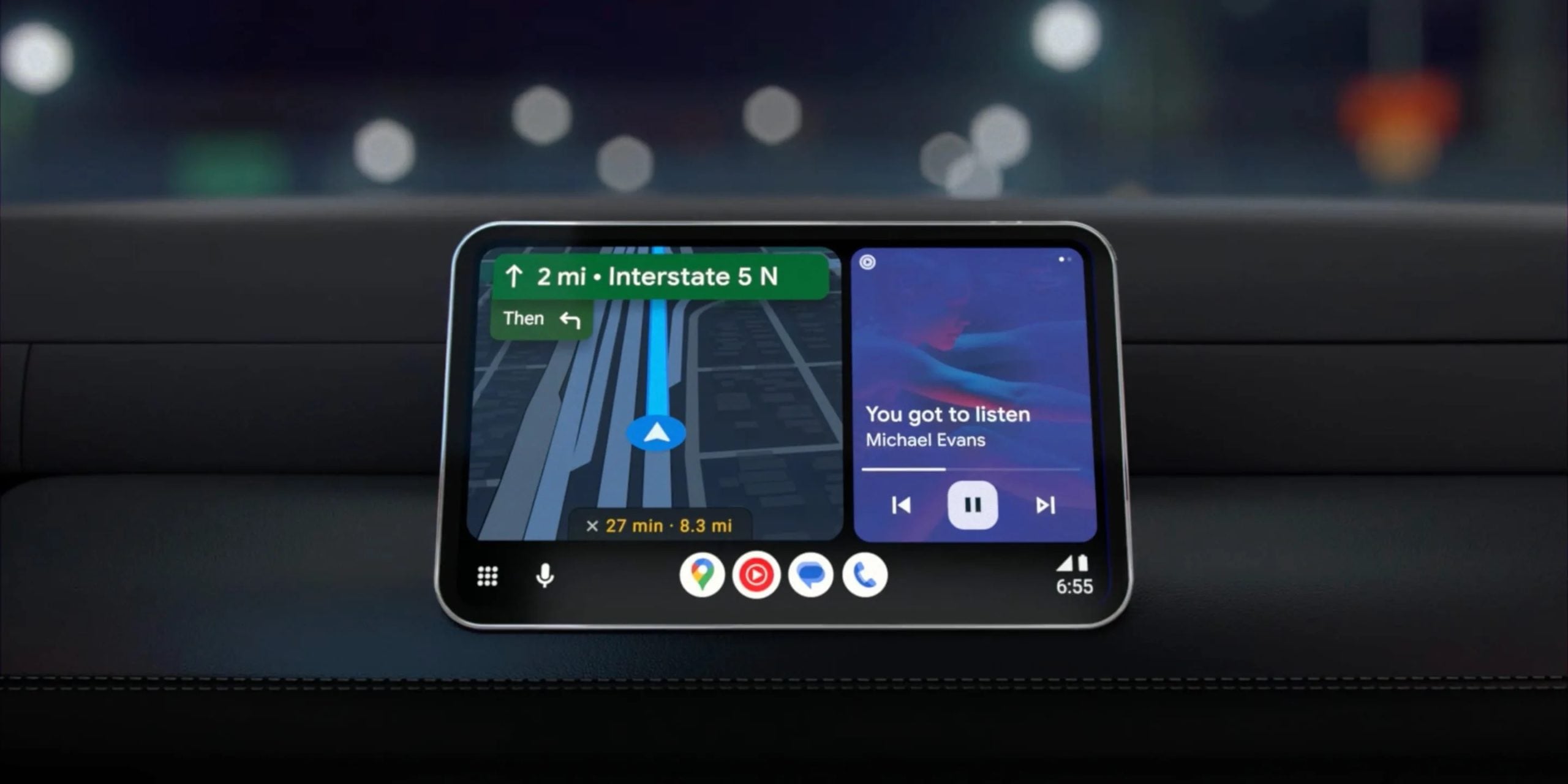 Google redesenează Android Auto: widgeturi, ecran extins şi funcţii AI cu Gemini
