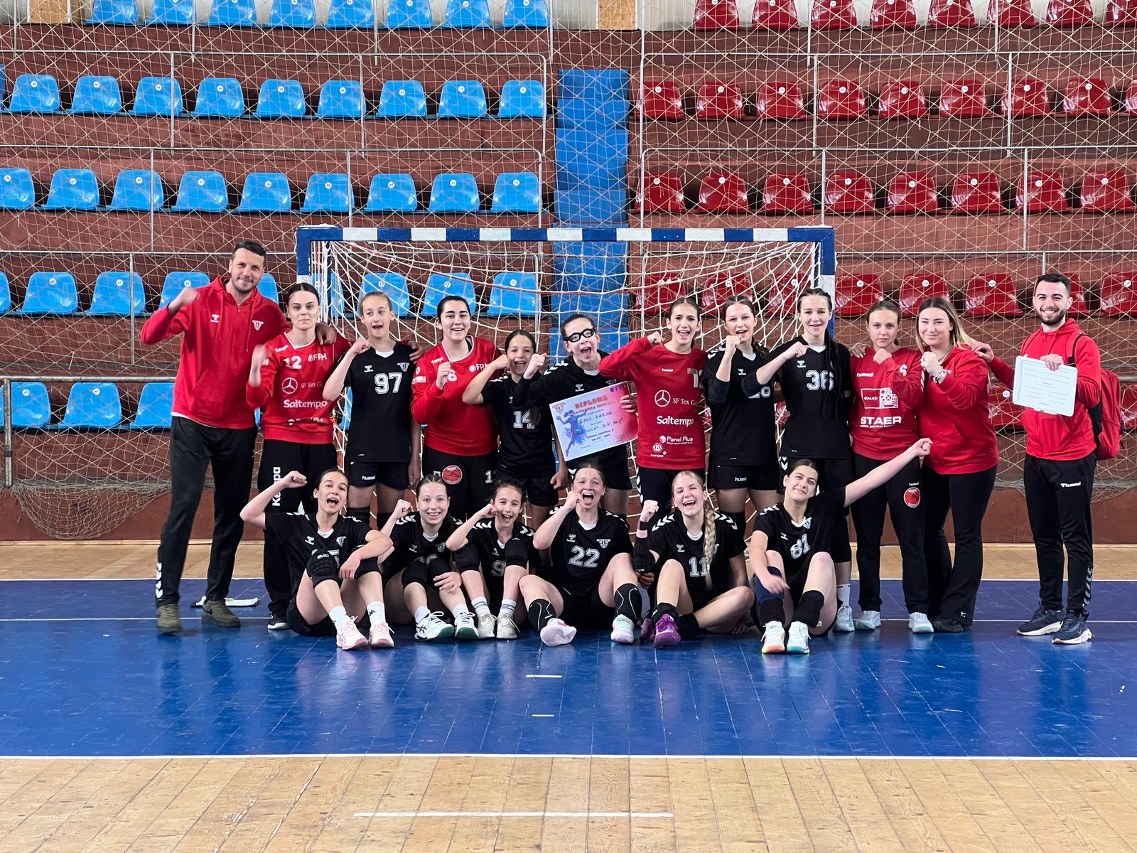 Handbal: Junioarele 3 de la ACS Lucian Bute Galaţi vor să ajungă cât mai sus la turneul final