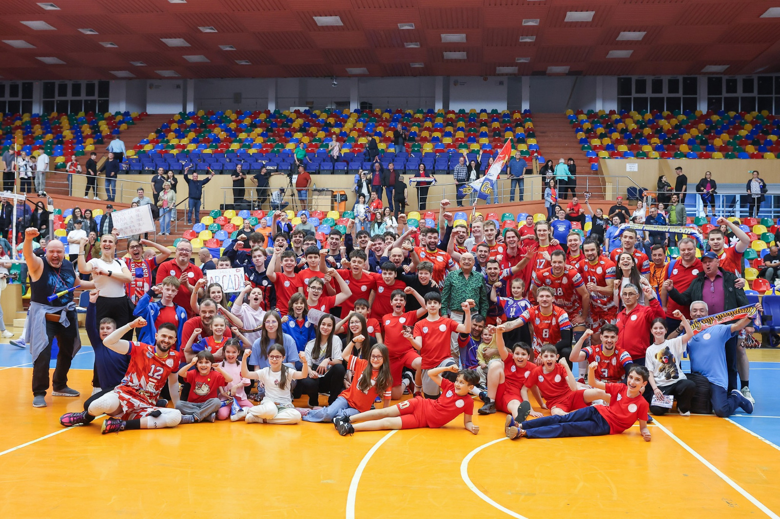Volei masculin: CSM Arcada Galaţi, la o victorie de titlu de campioană