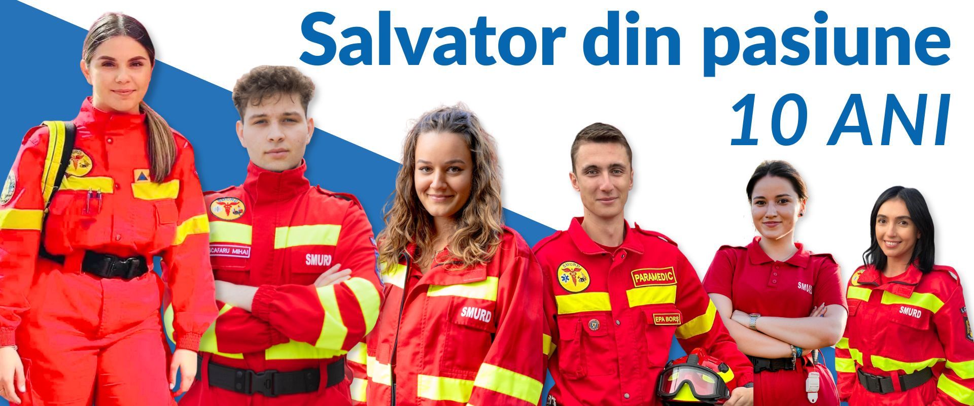 10 ani de la lansarea programului „Salvator din pasiune” – un deceniu de voluntariat, implicare şi solidaritate