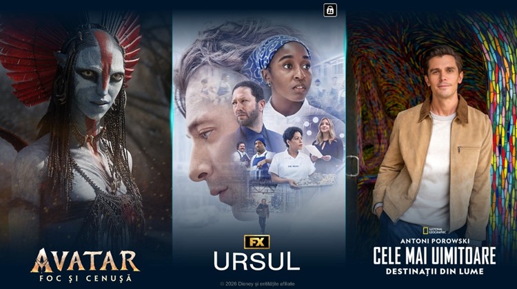 Noutăţile lunii iunie pe Disney+: „Avatar: Foc şi cenuşă”, ultimul sezon din „Ursul” şi noi producţii originale