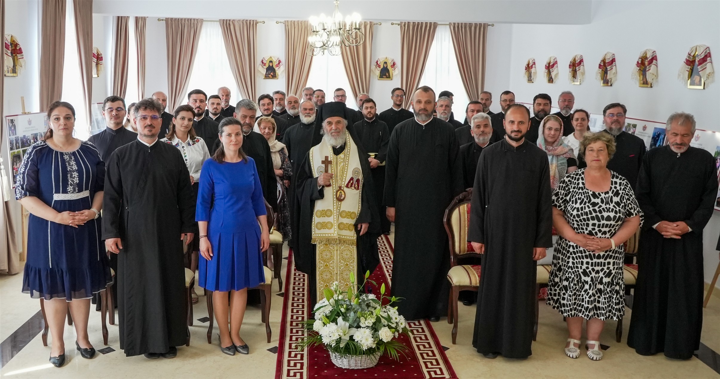 Conferinţă preoţească la Pechea: Sediul Protoieriei Covurlui, grav afectat de inundaţii, a fost sfinţit după ce a fost complet restaurat