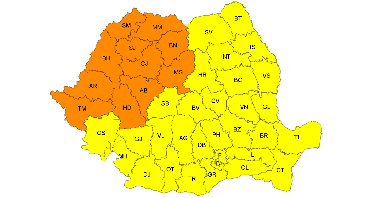 Avertizare meteo: Caniculă la Galaţi şi vineri!