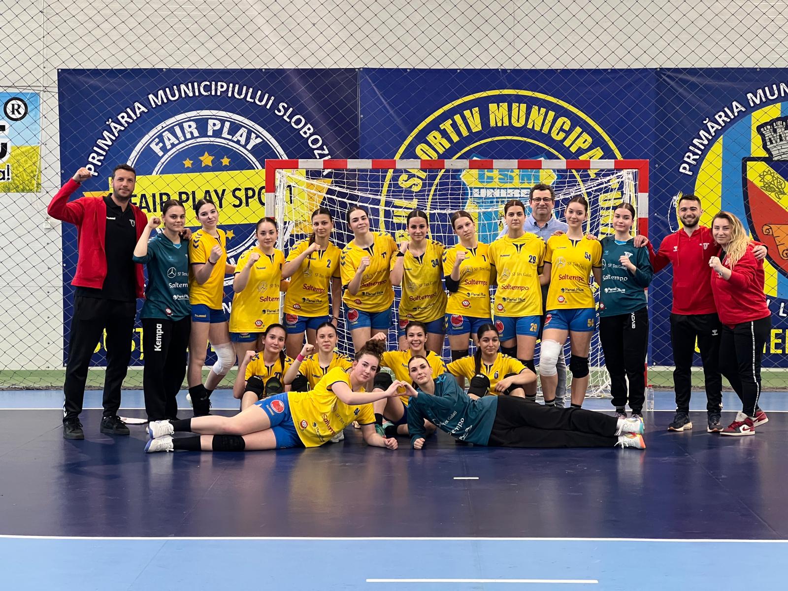 Handbal: „Olimpicele” luptă pentru medalii la Galaţi şi Brăila