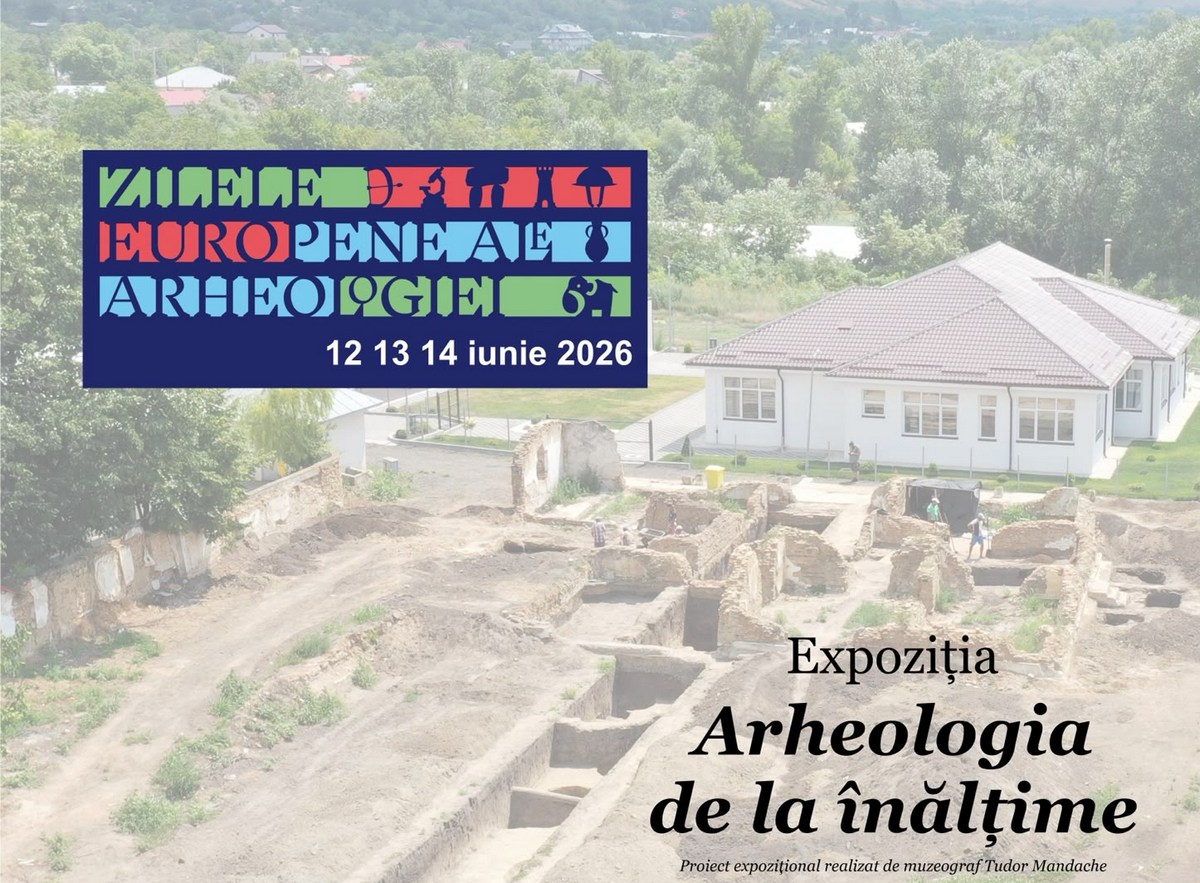Istoria Galaţiului văzută din dronă: Expoziţie inedită de arheologie aeriană la Muzeul de Istorie „Paul Păltănea”