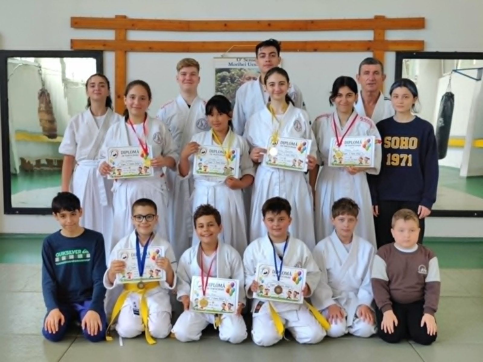 Aikido: Lună fierbinte pentru sportivii de la Sakura Kiai Galaţi