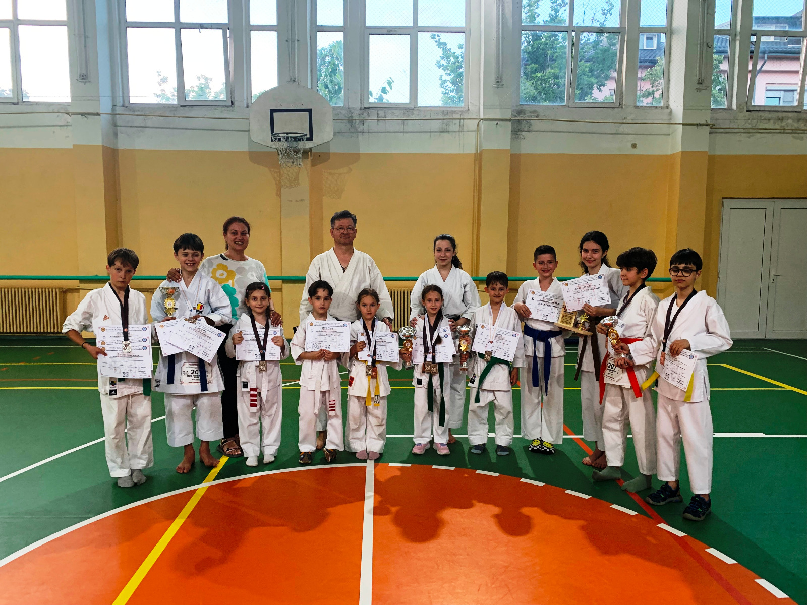 Karate: 33 de medalii pentru micii karatişti gălăţeni de la Kodo şi Meikyo la Naţionale