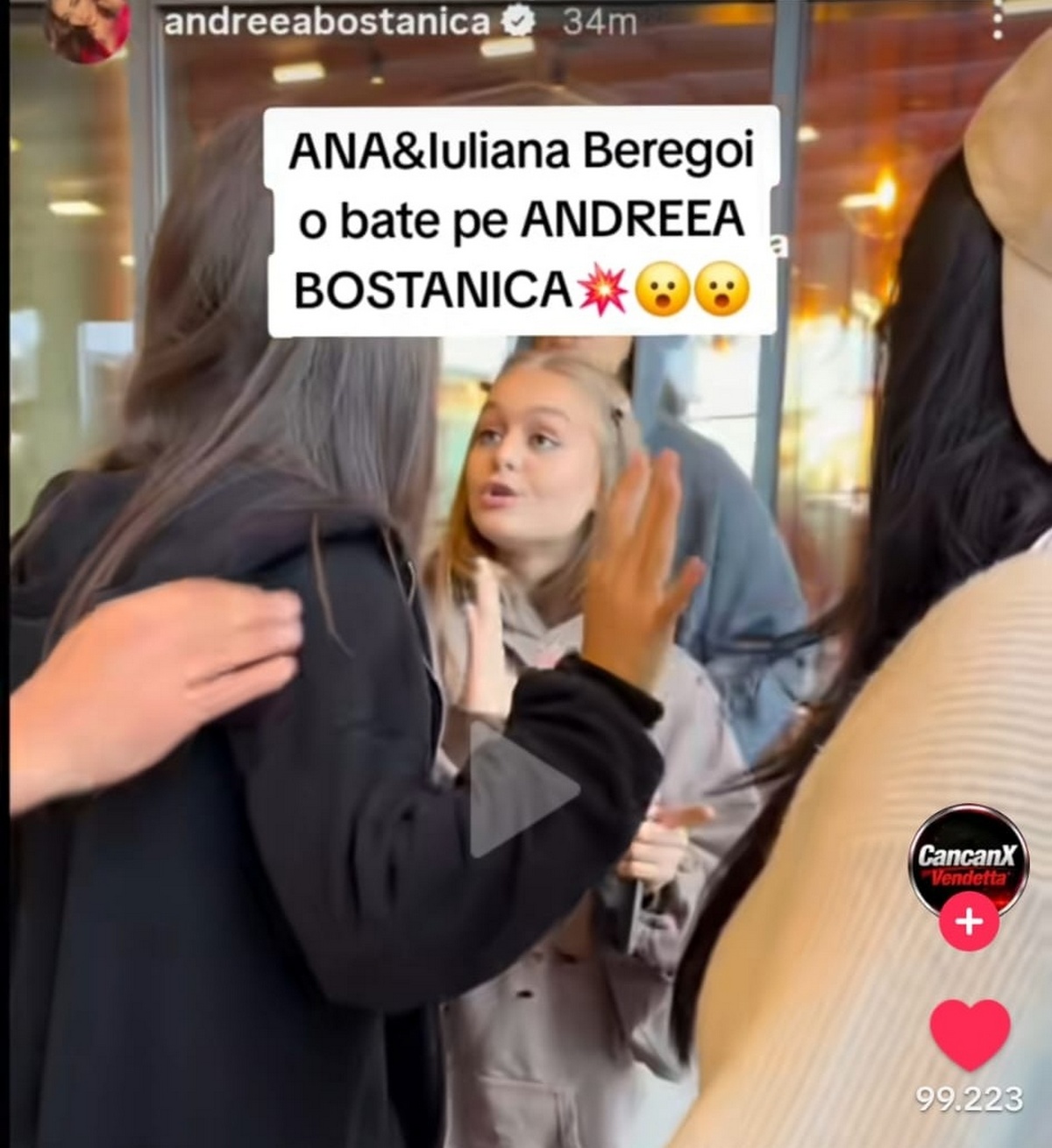 SCANDALUL ZILEI: Bătaie cu pumni şi picioare între Andreea Bostănică şi surorile Beregoi! A intervenit Poliţia
