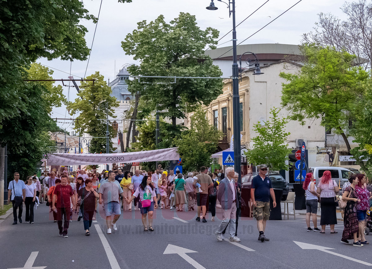 Galaţi: Strada Domnească va fi pietonală în acest weekend. Evenimente pentru toate vârstele