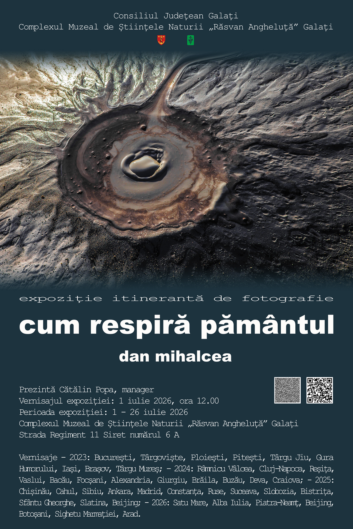 Expoziţia de fotografie „Cum respiră Pământul” ajunge la Galaţi