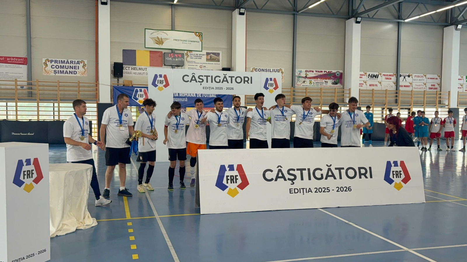 Futsal: Viitorul este asigurat pentru United Galaţi. „Tigrişorii” au câştigat campionatul