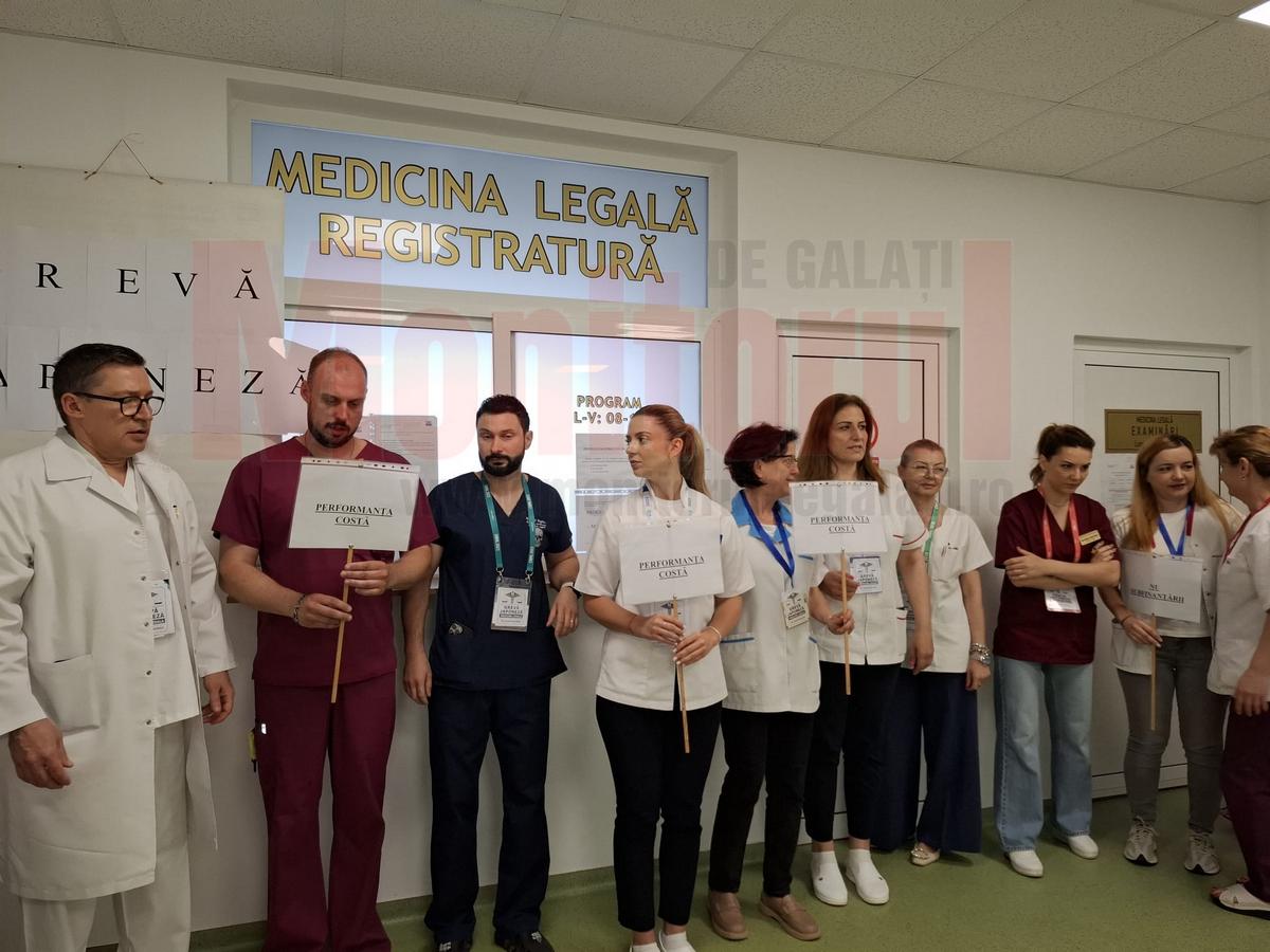 Grevă japoneză la Serviciul de Medicină Legală Galaţi
