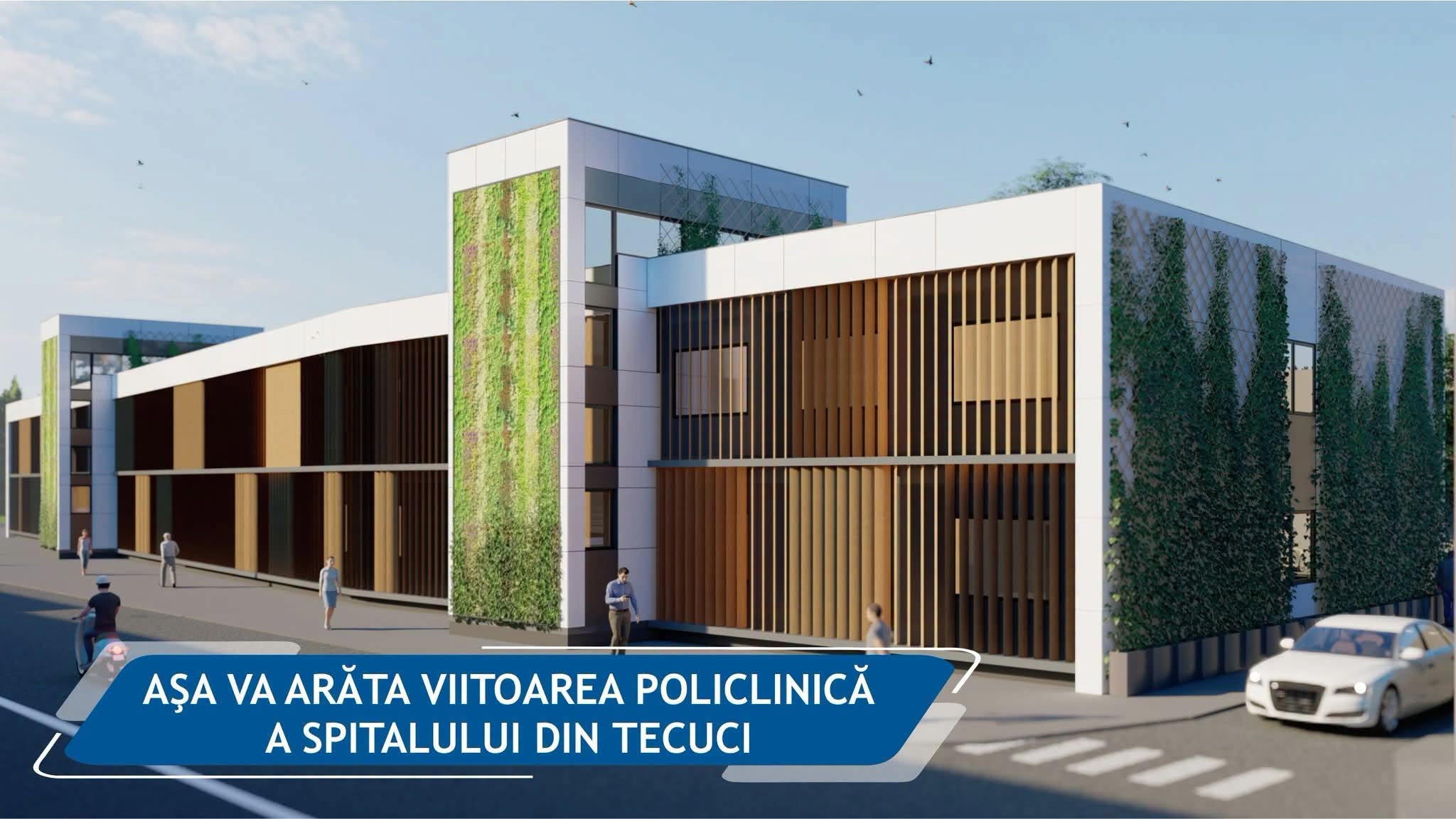 Tecuci: Corp medical nou pentru Ambulatoriul Integrat al Spitalului Municipal „Anton Cincu”. Astăzi a fost lansat proiectul. Costel Fotea: În 2022, am preluat un sistem de sănătate „muribund”