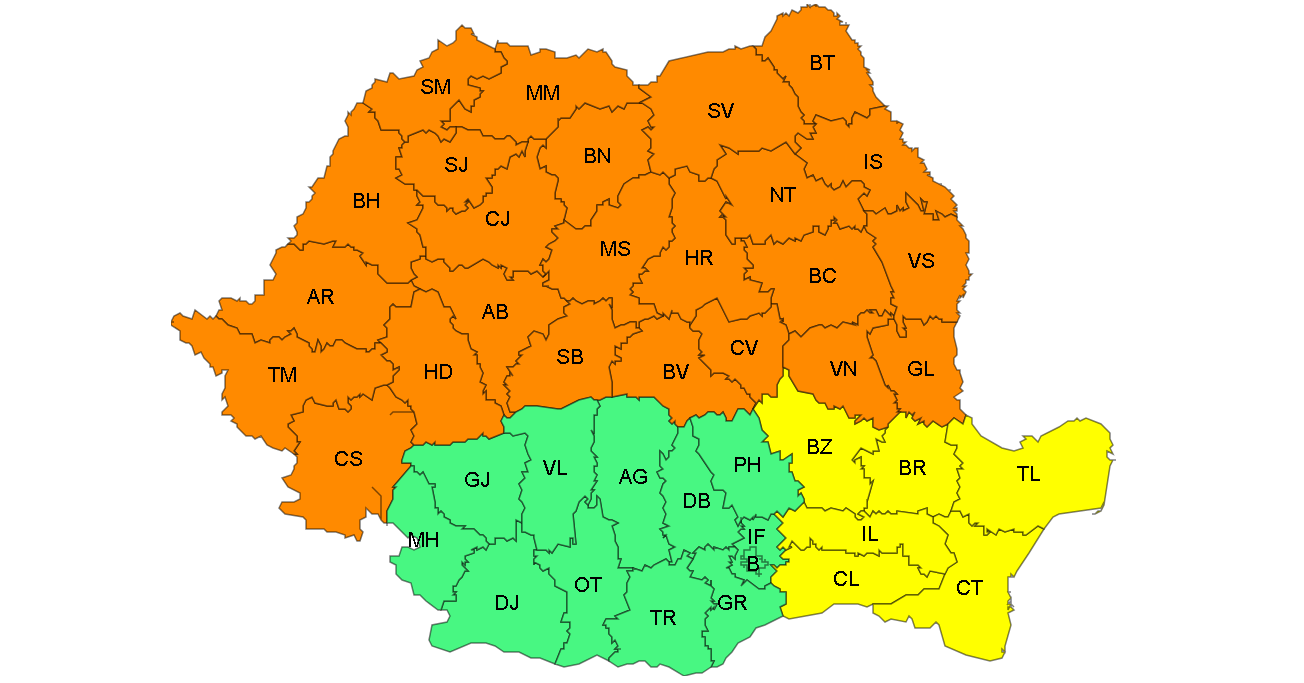 Caniculă şi vijelii la Galaţi. Prognoza meteo pe 3 zile