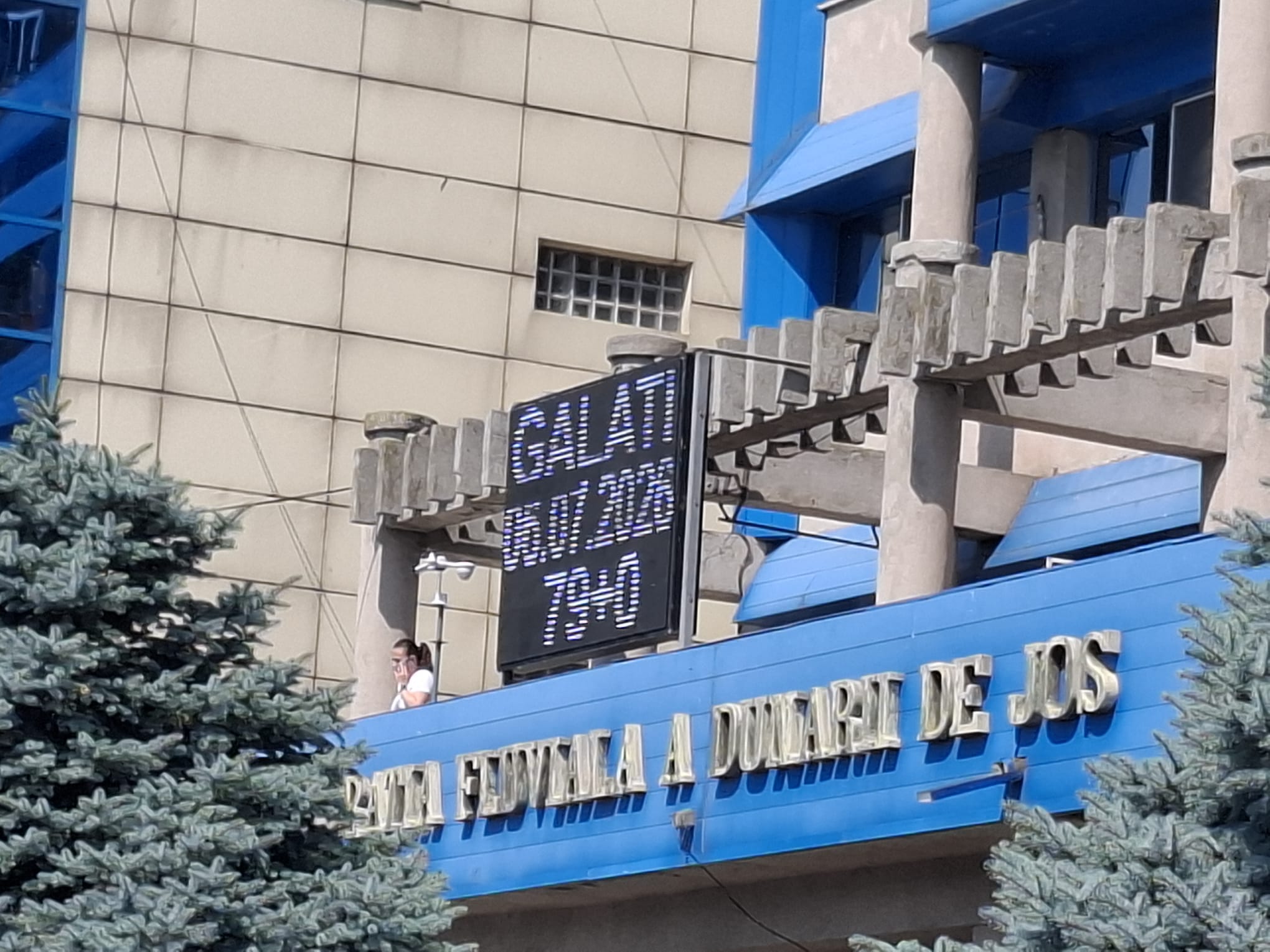 Cote din ce în ce mai mici pe Dunăre. Administrația Fluvială a Dunării de Jos Galați a emis o avertizare pentru navigatori