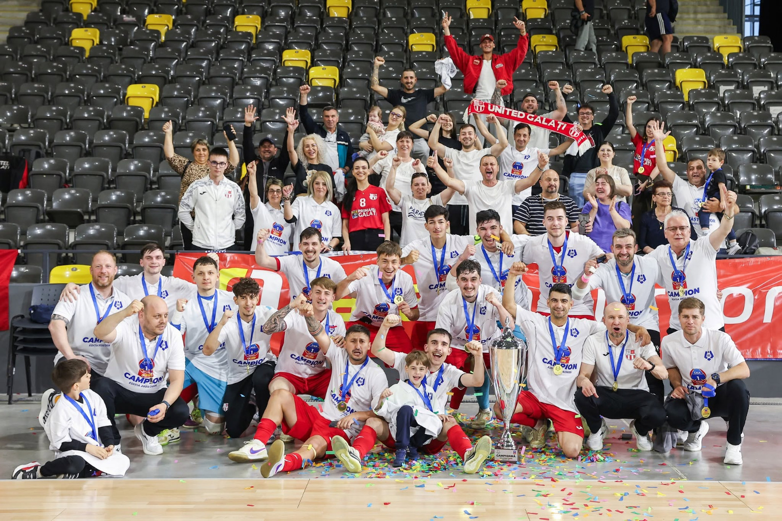 Vară agitată pentru campioana României: United Galaţi şi-a aflat adversarele din Main Round