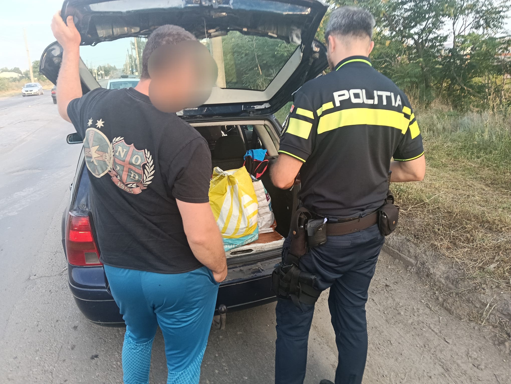 Controale pe Calea Prutului: Țigări și alcool din Republica Moldova confiscate de polițiștii din Galați