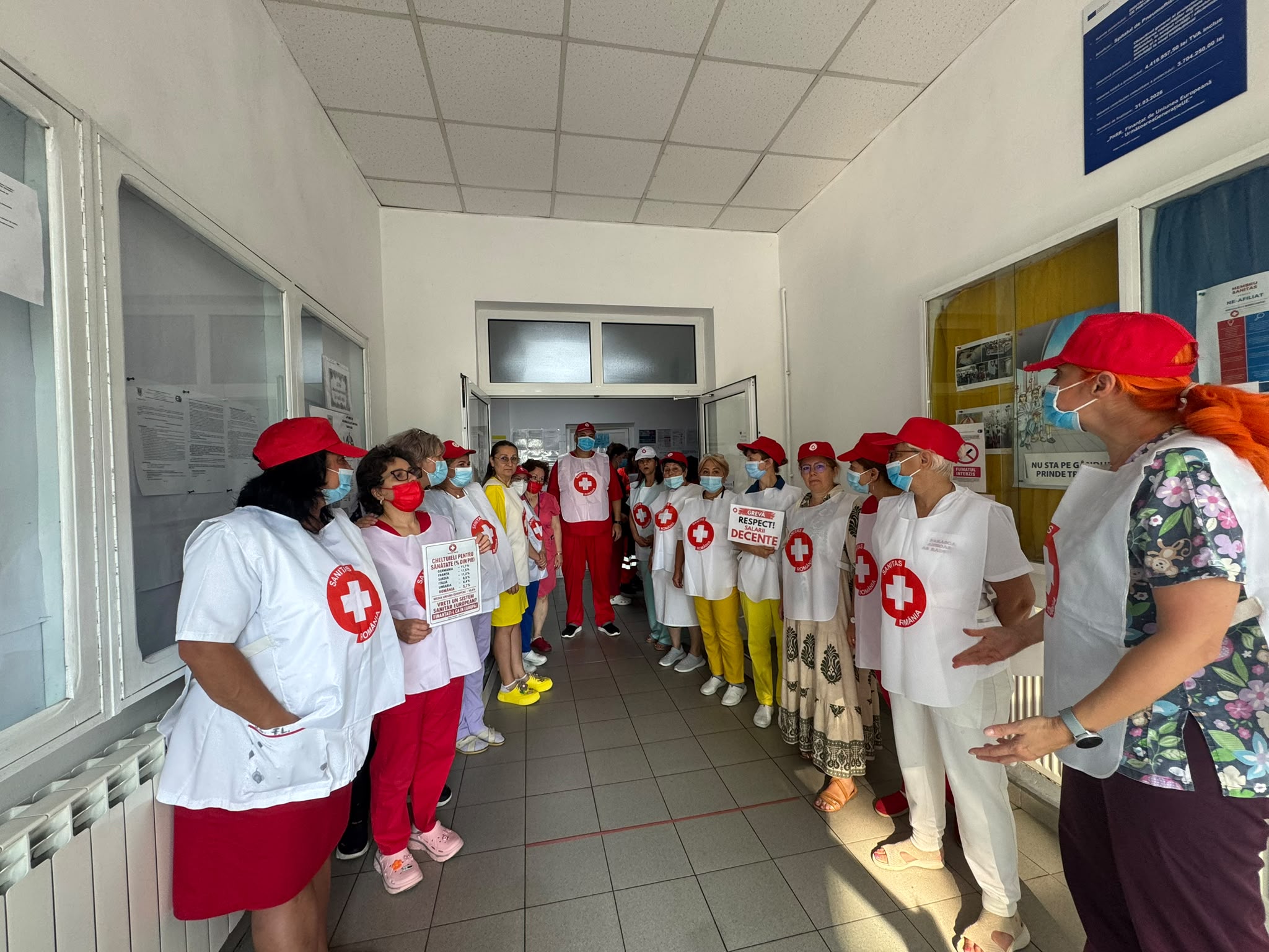 Grevă generală în spitalele din Galați: Protestele continuă din cauza nemulțumirilor salariale majore din sistemul medical