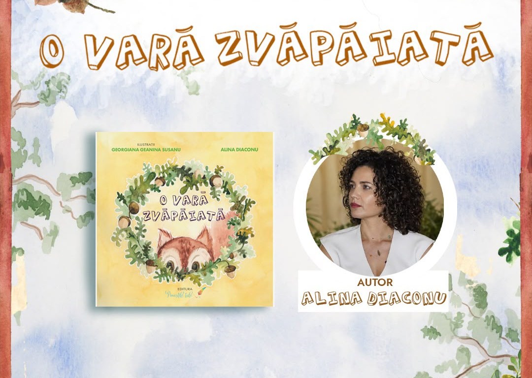Lansare de carte la Complexul Muzeal de Ştiinţele Naturii Galaţi: „O vară zvăpăiată”, de Alina Diaconu