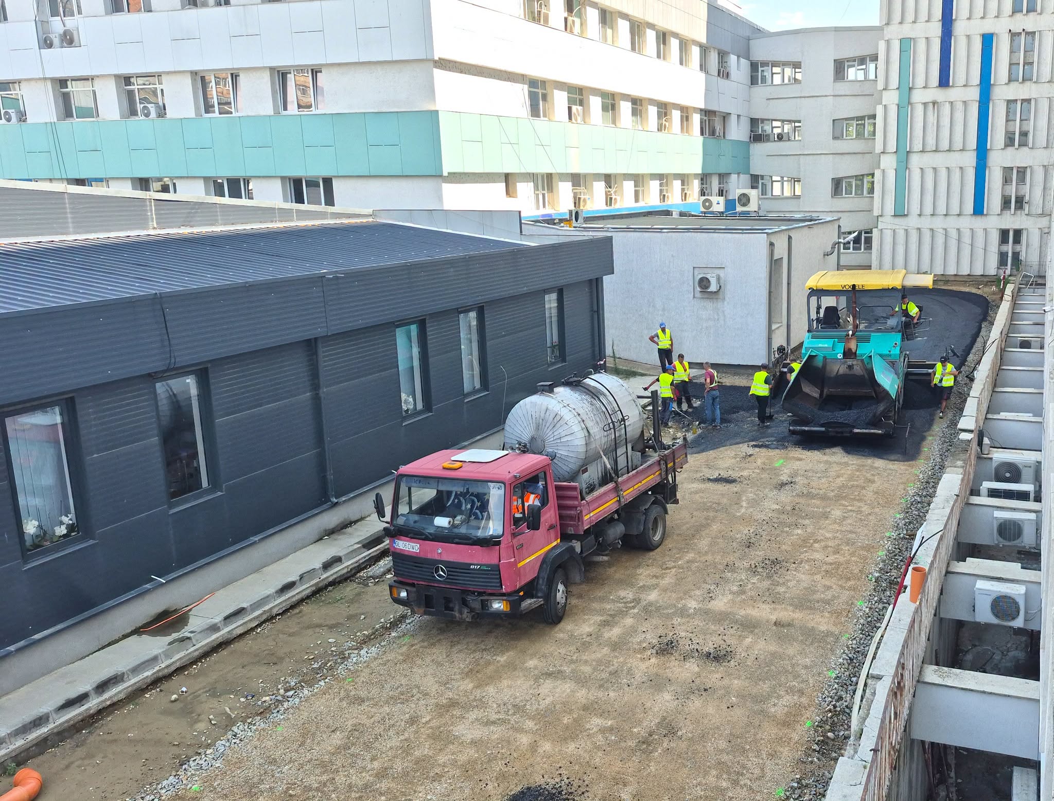 Galați: Tunel subteran la Județean, care va asigura legătura dintre spital şi noul corp al Prosecturii