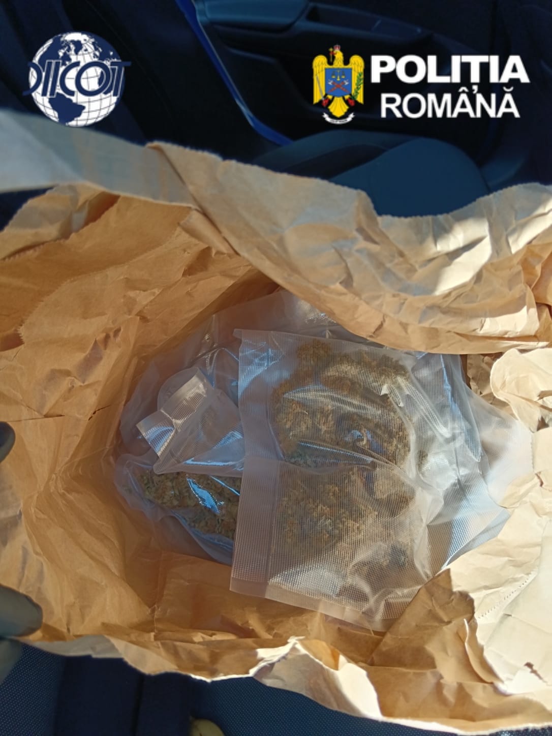 Traficant de droguri din Tulcea, reținut de DIICOT: Vindea canabis cu 40 de lei gramul