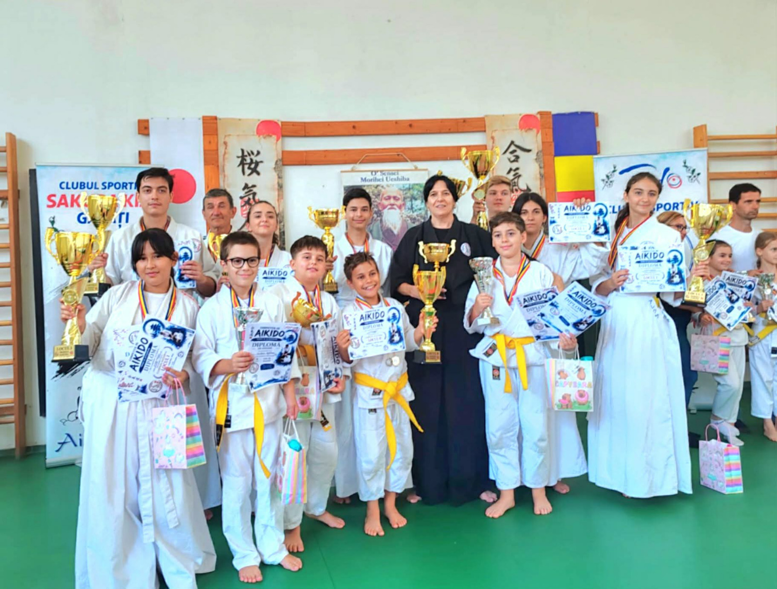 Trofeul Sakura 2026 a reunit copii şi tineri sportivi din Galaţi, Bucureşti, Brăila şi Focşani