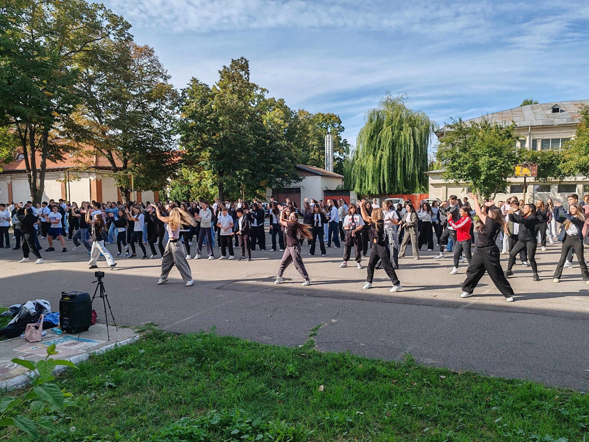 Lecție de sănătate și energie la Colegiul Național „Costache Negri” Galați de Ziua Europeană a Sportului Școlar