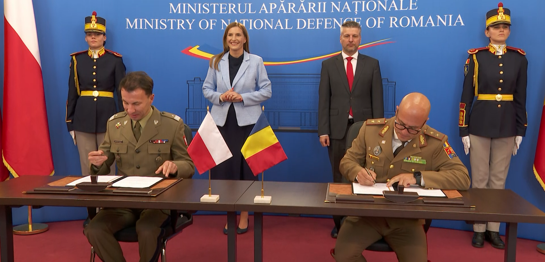 Cooperare militară la București: România și Polonia achiziționează în comun sisteme moderne de muniție loitering prin programul SAFE (VIDEO)