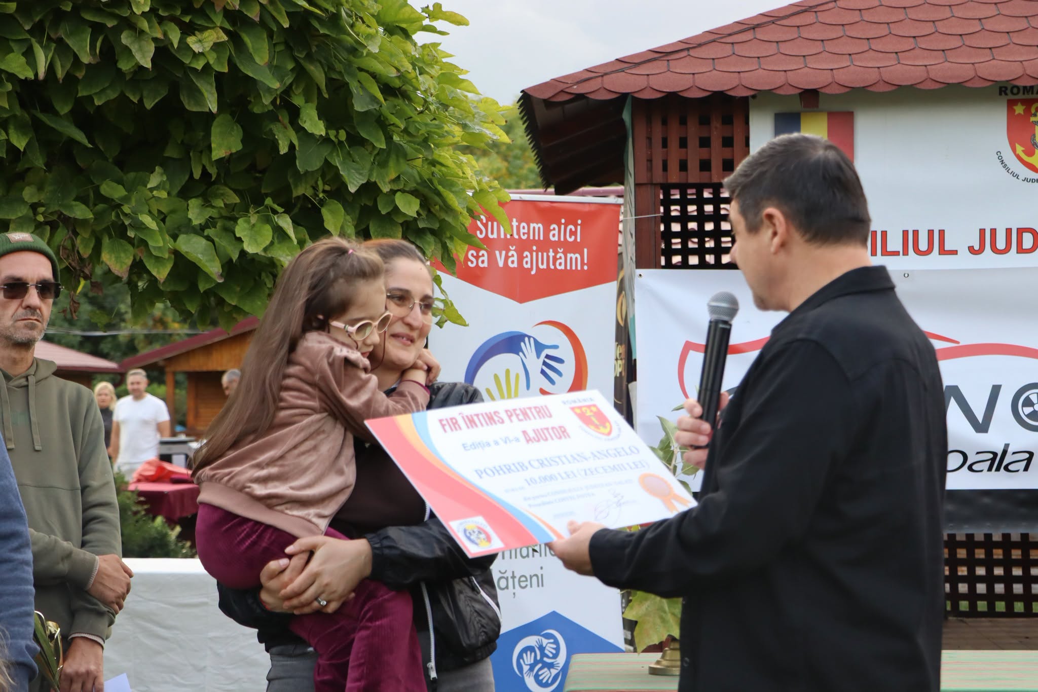 Solidaritate la Balta Zătun: Concursul caritabil „Fir întins pentru ajutor” a adunat sute de oameni pentru Gabriela, o fetiță de 5 ani