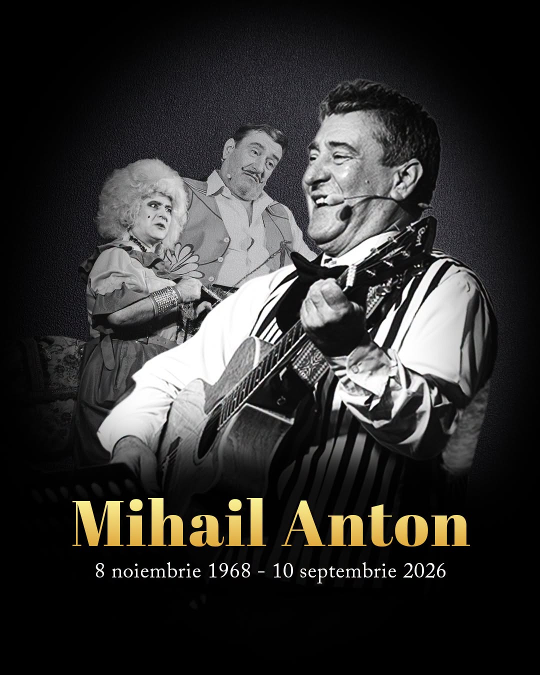 Doliu în cultura gălățeană: A murit artistul Mihail Anton. Spectacolul de duminică a fost anulat