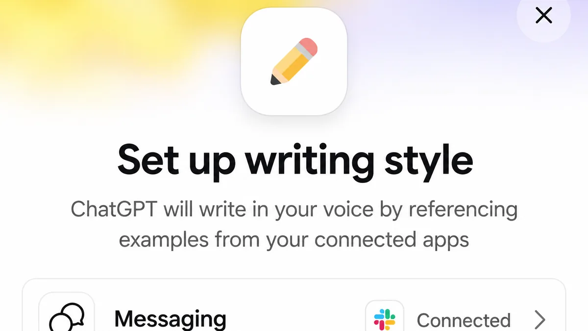 OpenAI testează Writing Style, o funcţie care îi permite lui ChatGPT să-ţi imite stilul de scris