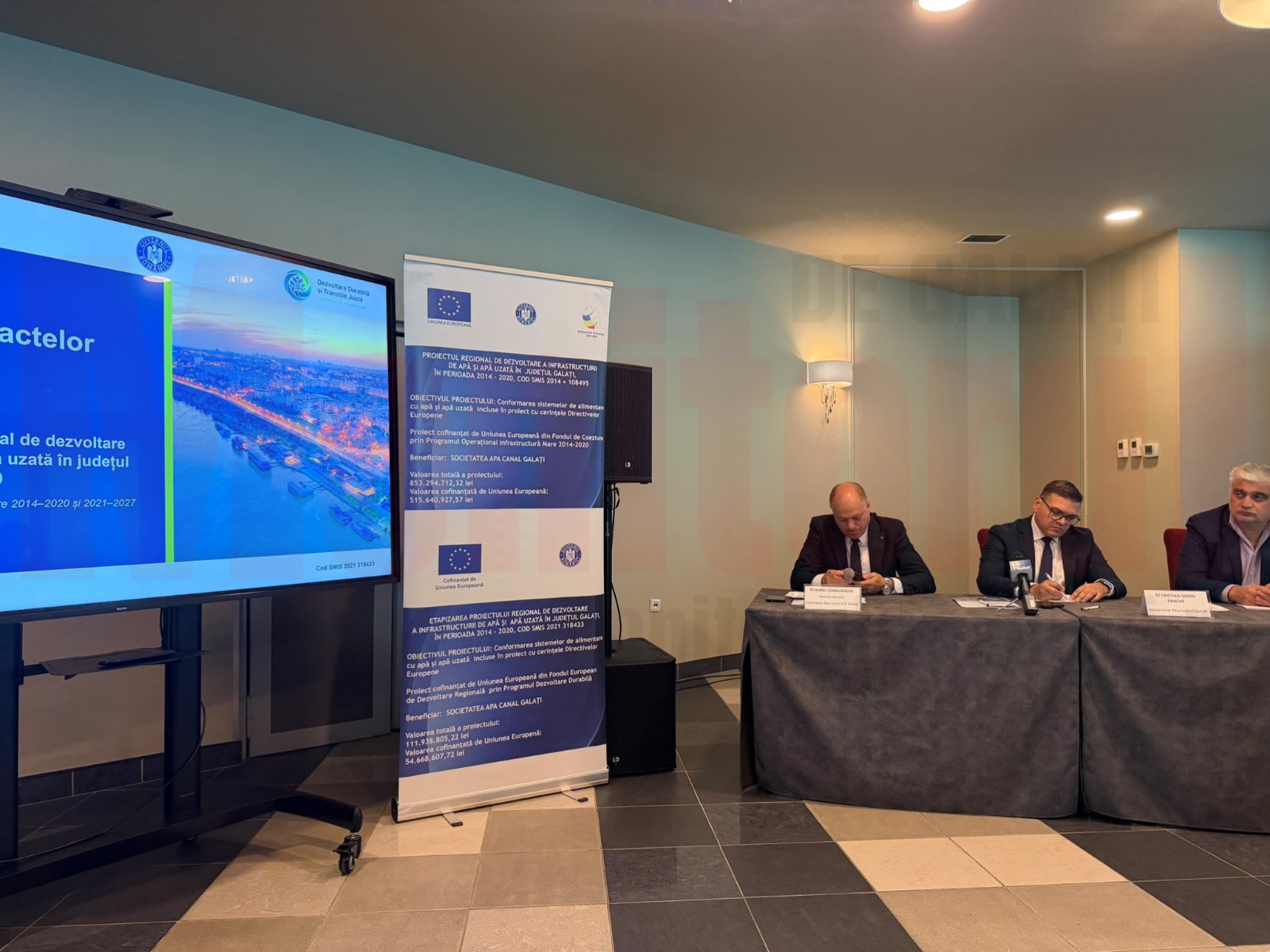 Cel mai amplu proiect de infrastructură din Galați ajunge la final: peste 780 km de rețele de apă și canalizare