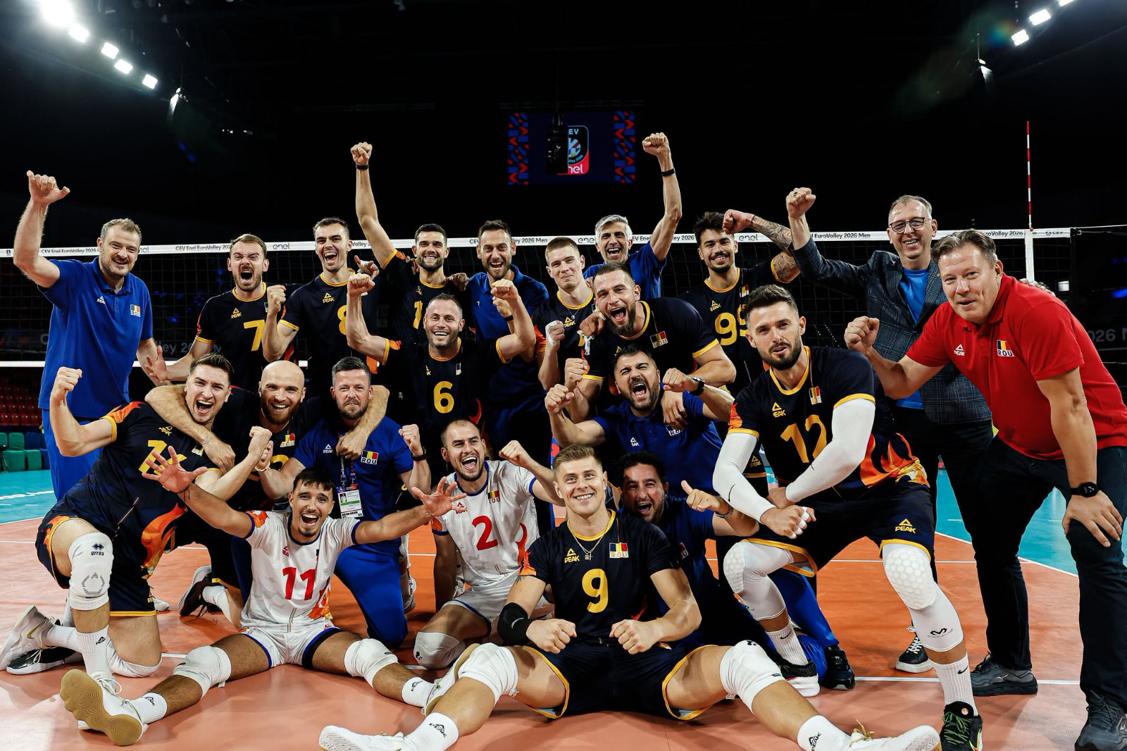 Volei: Victorie uriaşă cu Ucraina la fileu! România s-a calificat în sferturi la Euro şi şi-a asigurat prezenţa la Mondiale