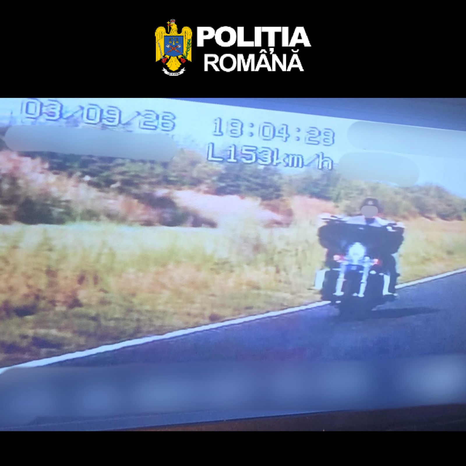 Cu 153 km/h pe DN 2B, a ignorat semnalul poliţiştilor şi a făcut trei depăşiri interzise. Cât l-a costat cursa nebunească
