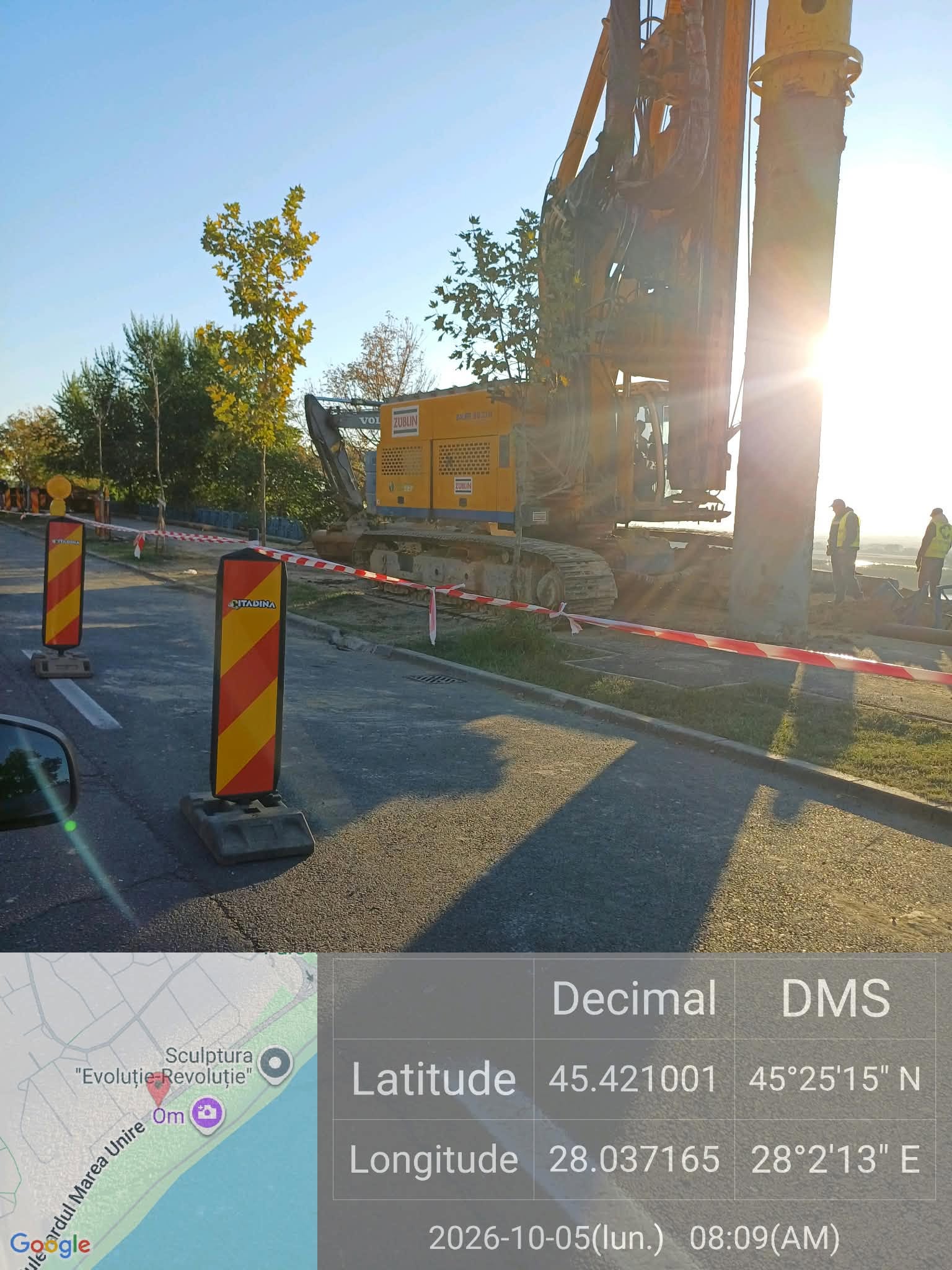Faleza Dunării, sub lupa Gărzii de Mediu Galaţi. Amendă usturătoare pentru neregulile de pe şantier