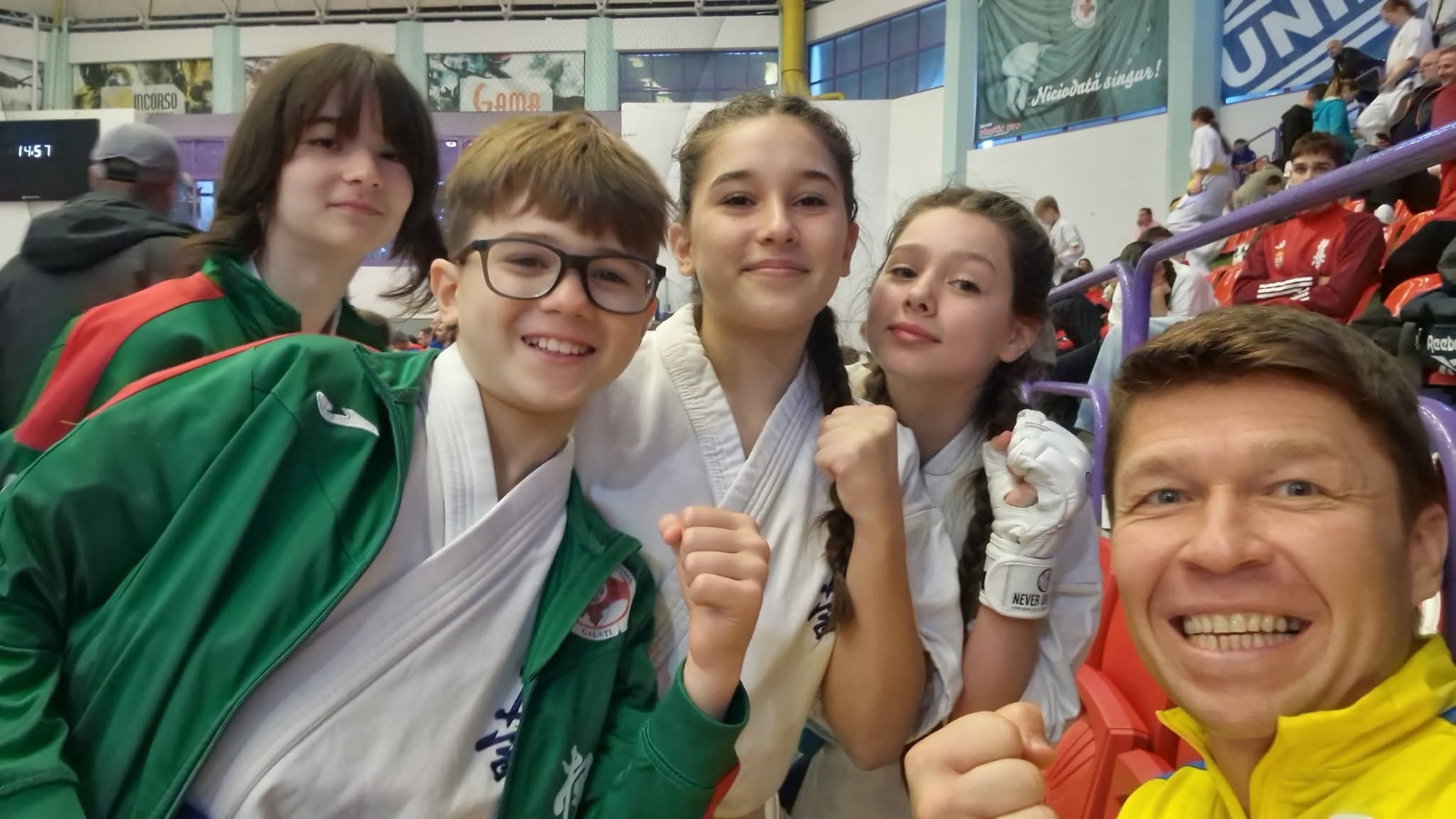 Performanțe gălățene pe tatami: Patru medalii pentru ACS Triumf Dojo la „Romanian International Cup” 