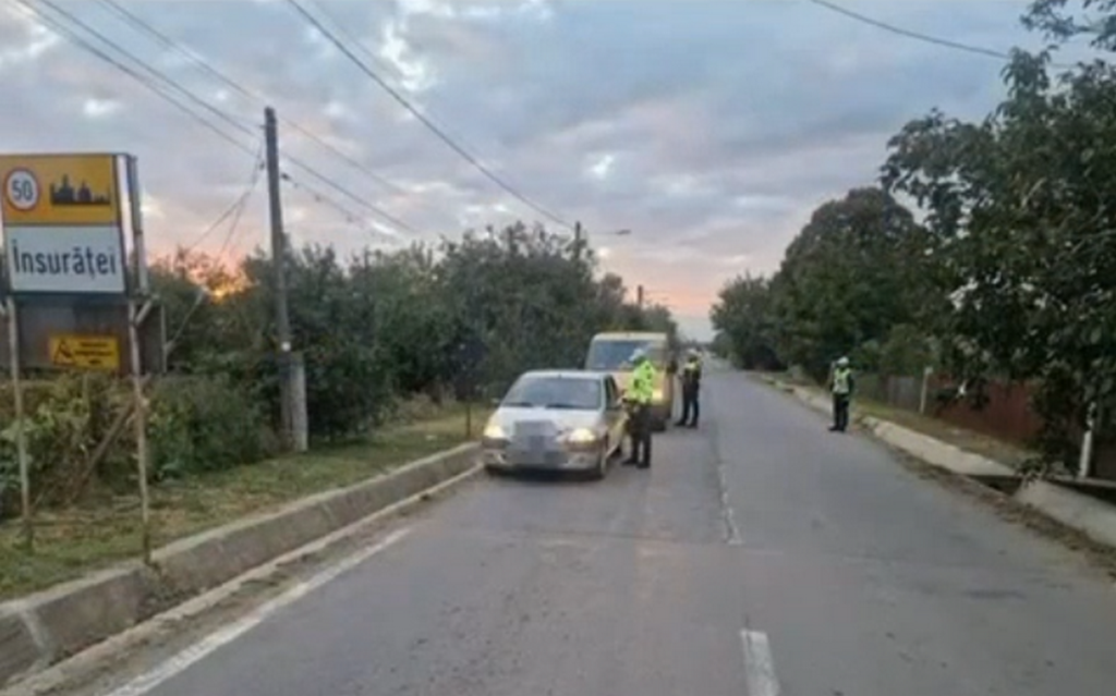 Razie de amploare în Însurăței după un val de accidente mortale. Zeci de bicicliști și căruțași, amendați de Poliția Rutieră