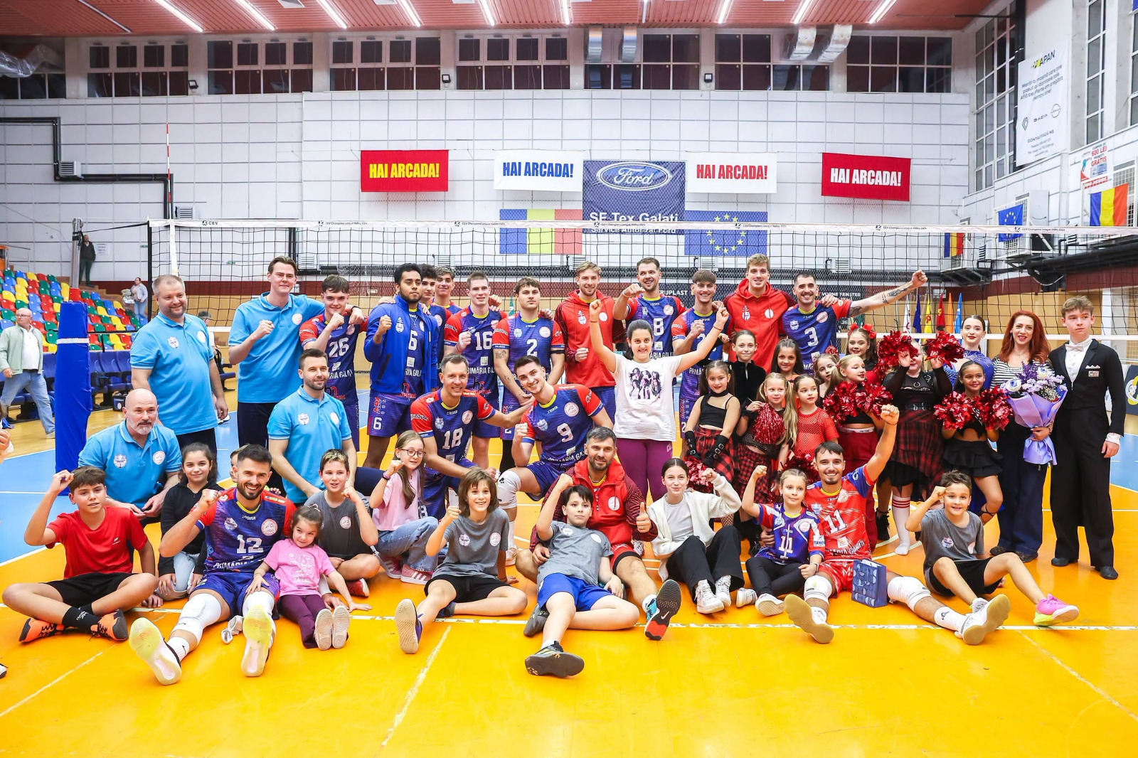 Volei: CSM Arcada Galați a debutat cu victorie la Cupa Arcada