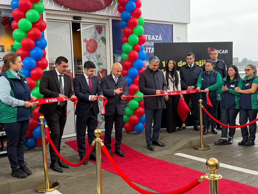 SOCAR a deschis la Galaţi a 100-a staţie de carburanţi din România