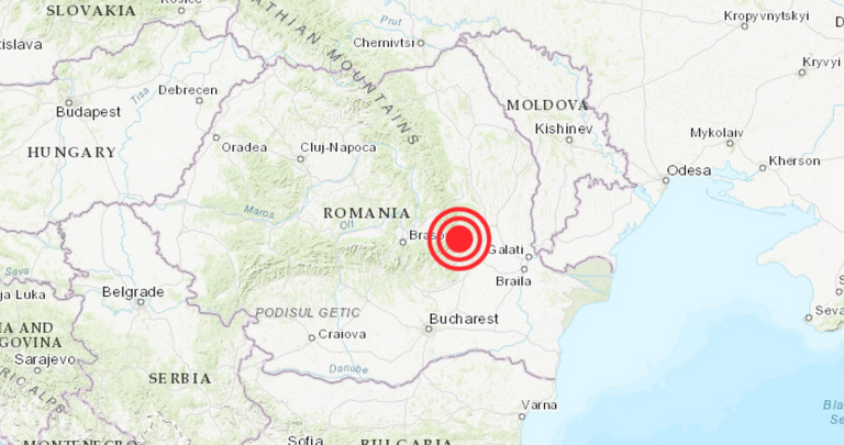 Nou cutremur în zona Vrancea, resimțit de populație. Seismele se țin lanț în estul țării