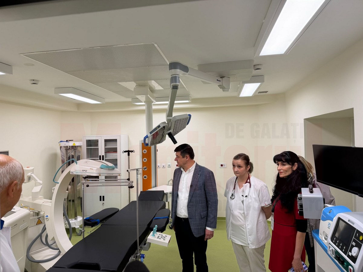 Spitalul Judeţean Galaţi are acum Secţie de Cardiologie Intervenţională. Investiţie de 22,5 milioane de lei