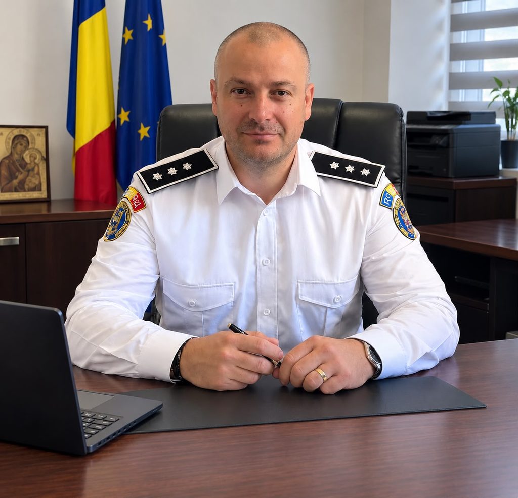 Schimbări la vârful IPJ Galați: Comisarul-șef Gabriel Mitrea este noul inspector-șef al poliției gălățene