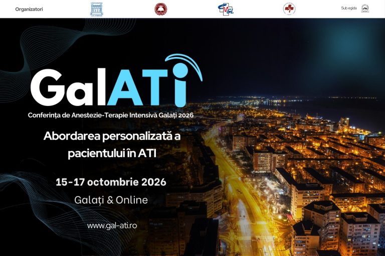 Galațiul devine capitala anesteziei și terapiei intensive: Începe conferința GalATI 2026, un eveniment medical de elită