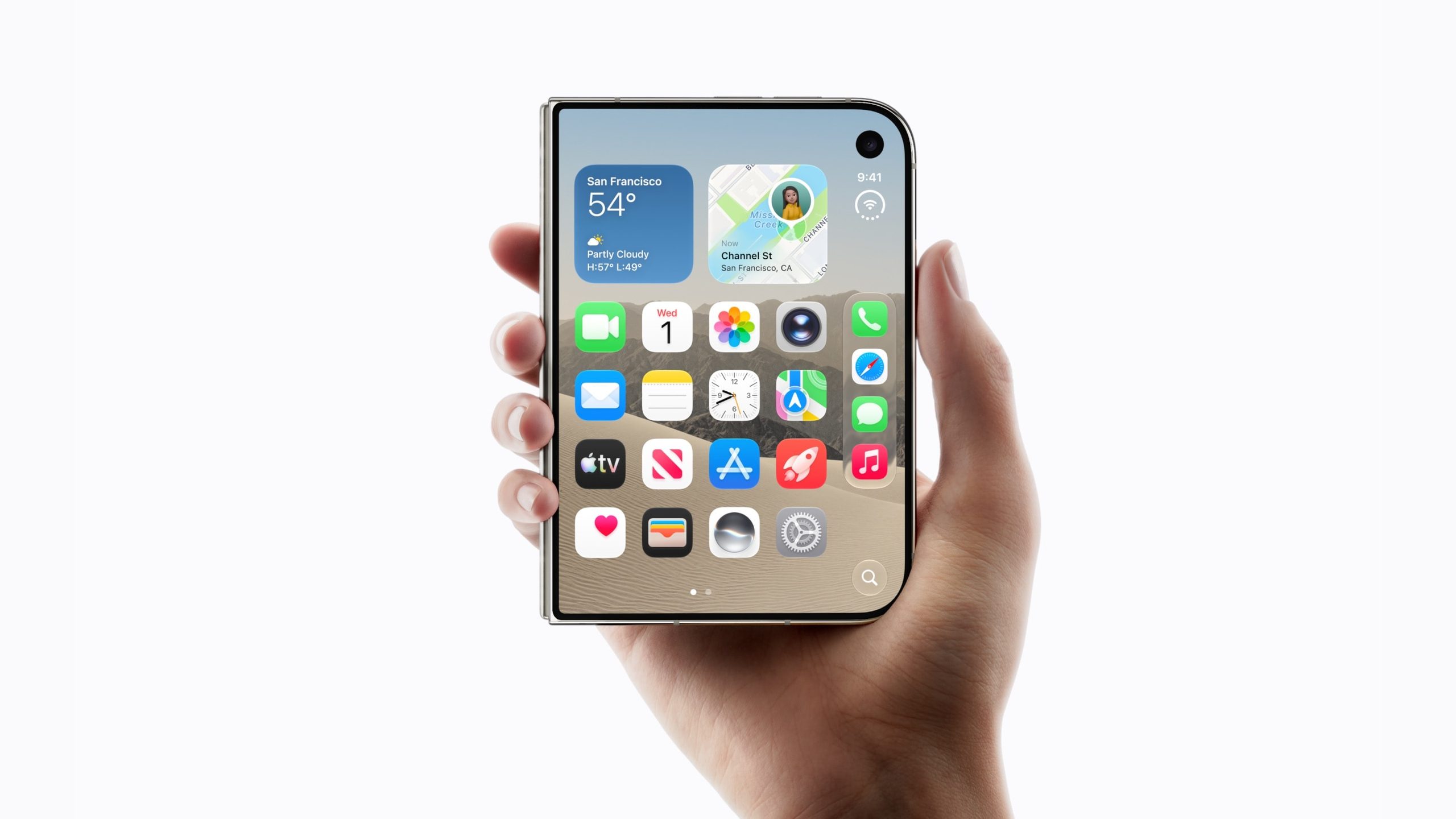 Apple lansează eticheta „Made for iPhone Duo” pentru aplicaţiile optimizate pentru primul său telefon pliabil