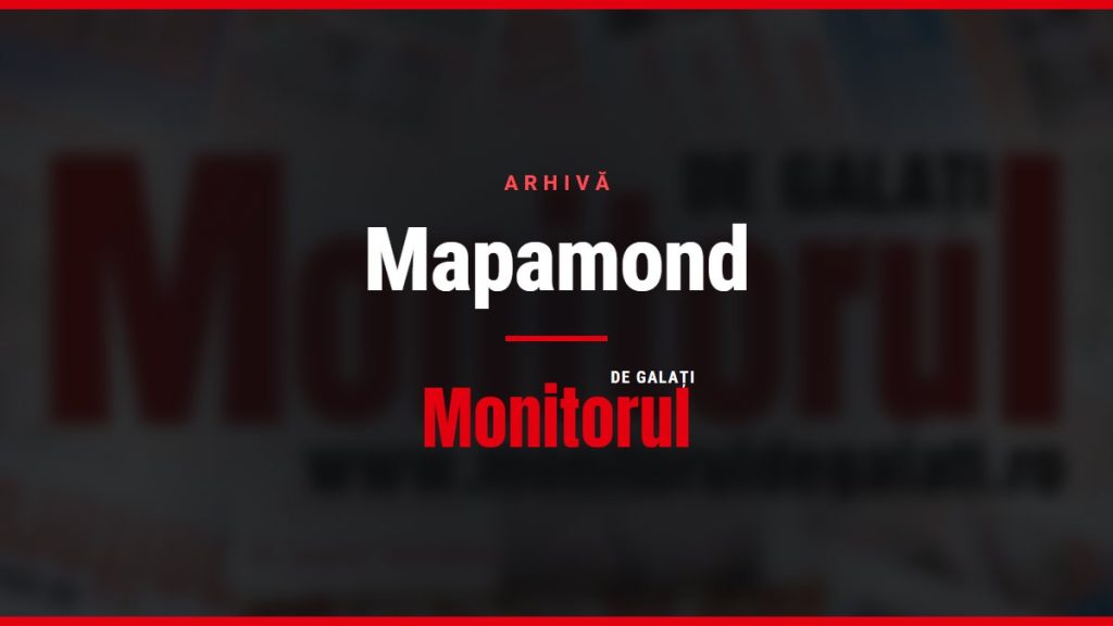 Mapamond, arhiva Monitorul de Galati