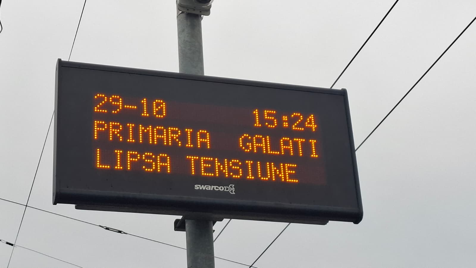 Pană de curent de câteva ore în mai multe cartiere din Galaţi. Transportul electric şi semafoarele, afectate