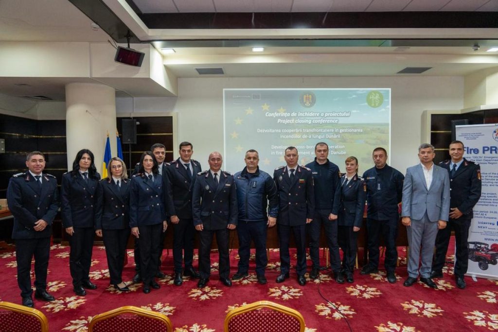 Investiții europene de aproape un milion de lei la ISU Delta Tulcea: Tehnică nouă pentru intervenții transfrontaliere în zone greu accesibile