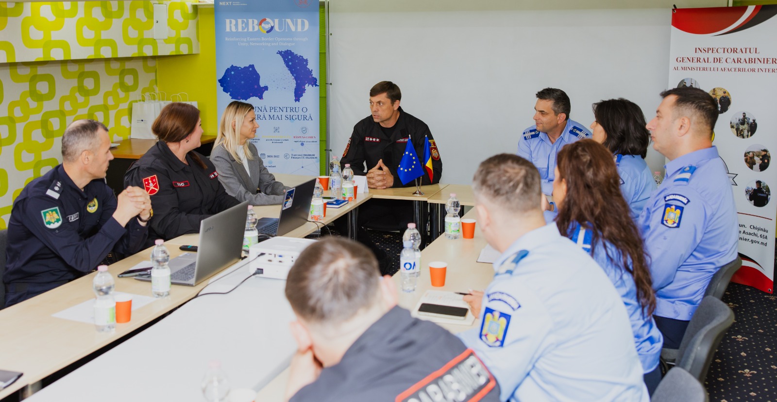 Cooperare strategică la graniță: Jandarmii din Galați și carabinierii din Republica Moldova, acțiuni comune în cadrul proiectului european REBOUND