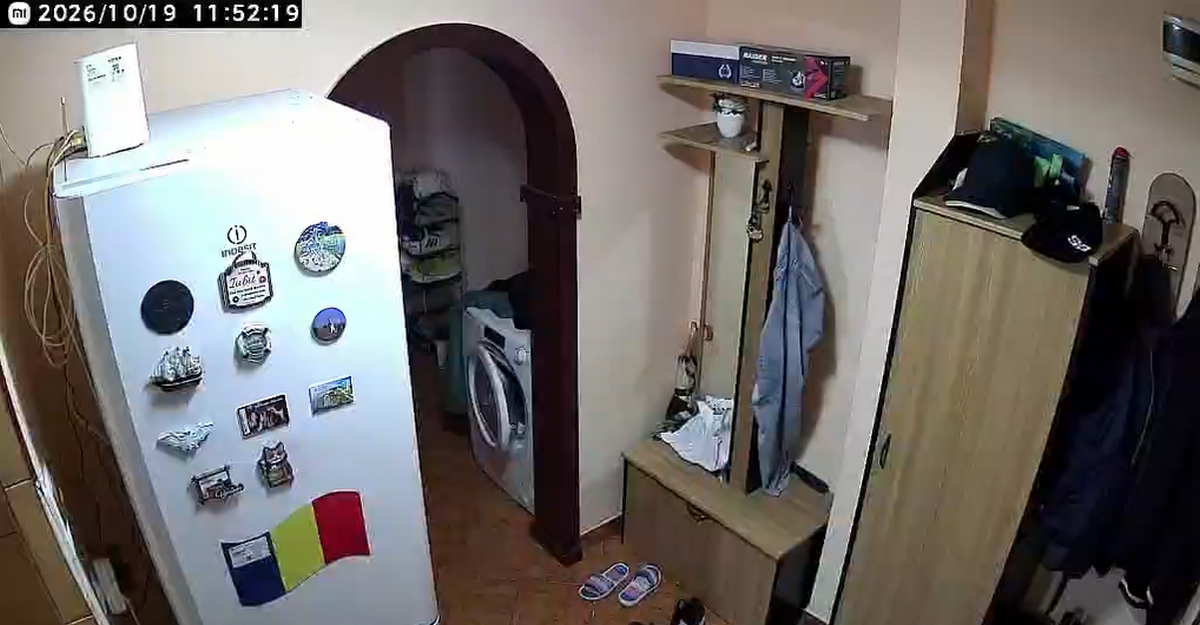 Cum au reacționat gălățenii la cutremurul de 4,8 grade și ce a surprins o cameră de supraveghere dintr-un apartament