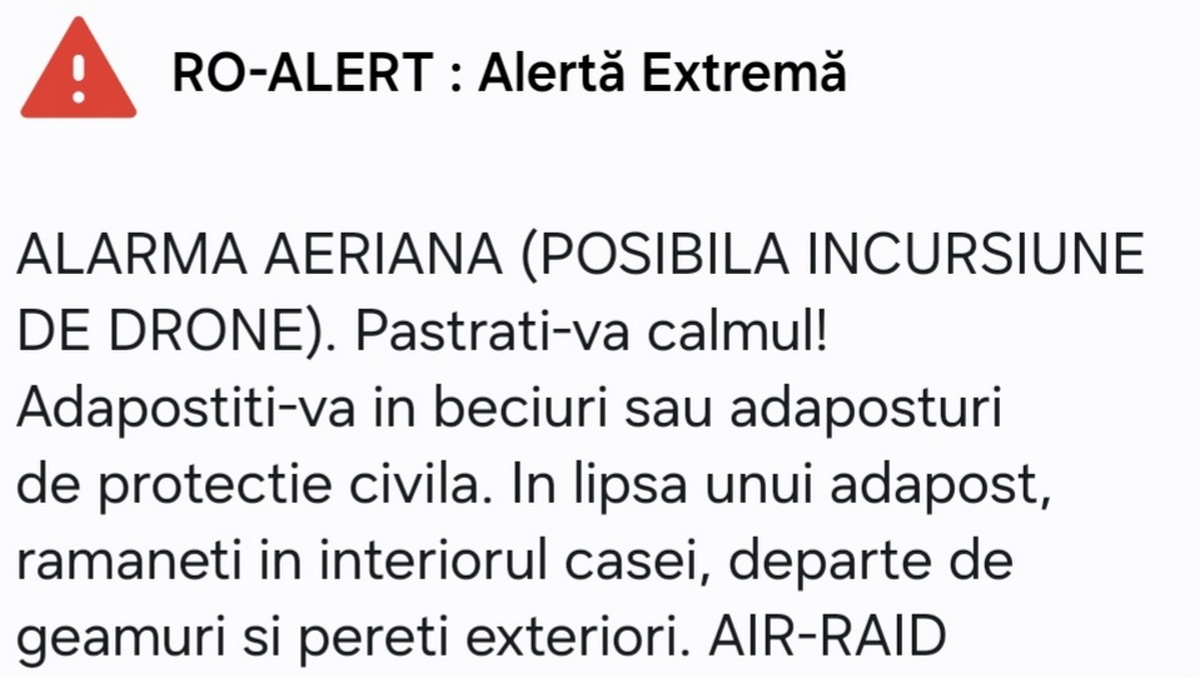 Iată de ce s-a auzit RO-Alert și în portul Galați: Avioane F-16 ridicate în zori după ce radarele MApN au detectat ținte lângă graniță